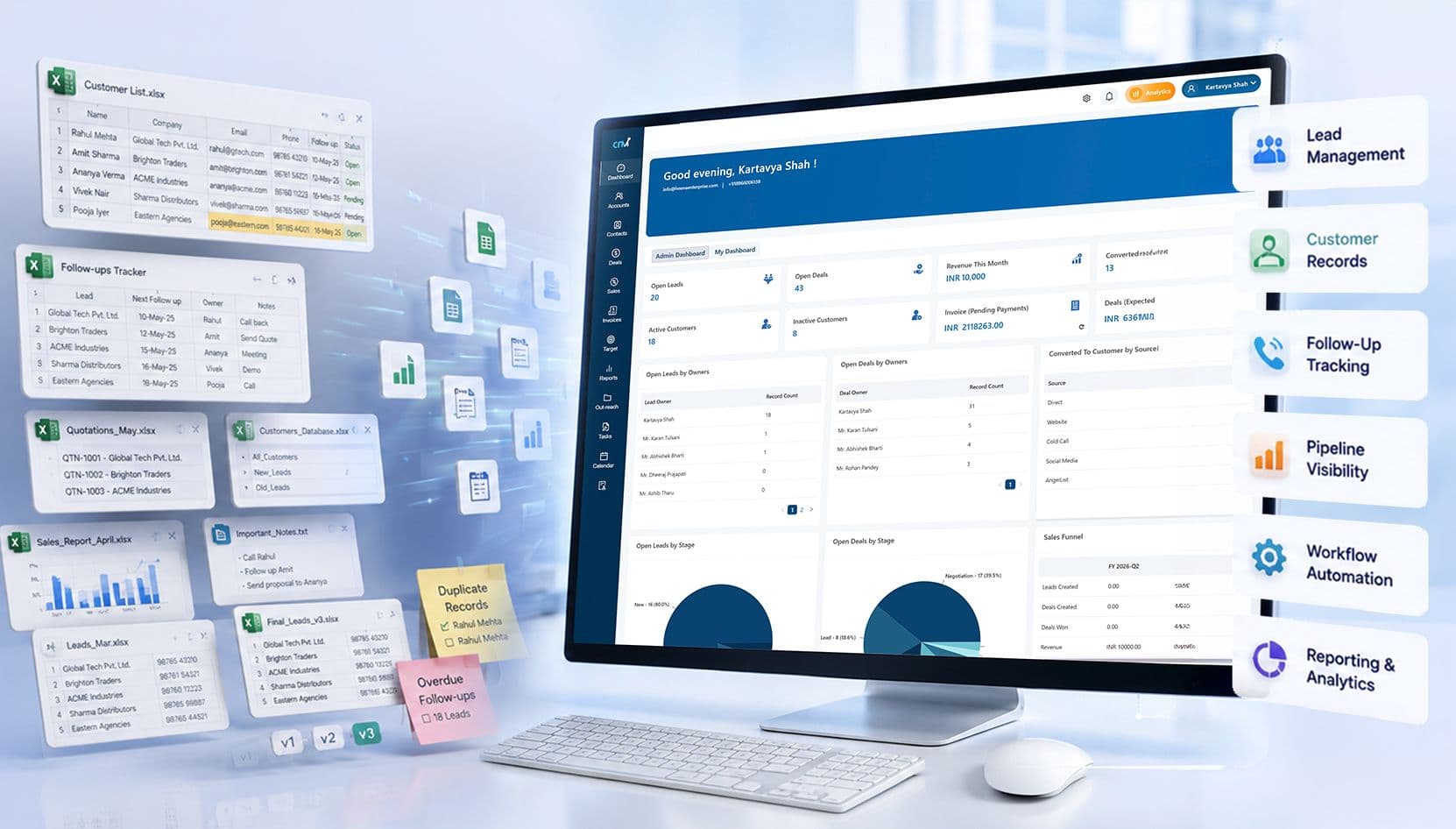 How to Switch from Spreadsheets to CRM Software: